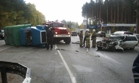 Во вчерашней аварии водитель получил сотрясение головного мозга Во вчерашней аварии водитель получил сотрясение головного мозга