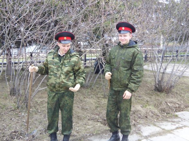 Волонтеры в Иглаково. История одного кадета Волонтеры в Иглаково. История одного кадета