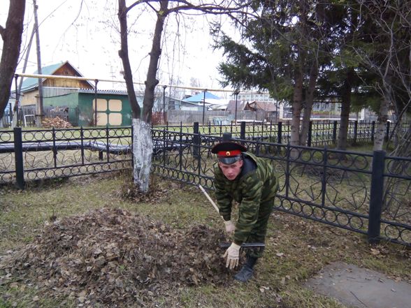 Волонтеры в Иглаково. История одного кадета Волонтеры в Иглаково. История одного кадета