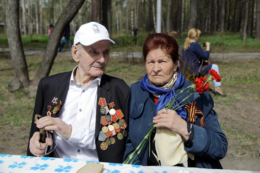 В Природном парке состоялось празднование 70-летия Победы В Природном парке состоялось празднование 70-летия Победы