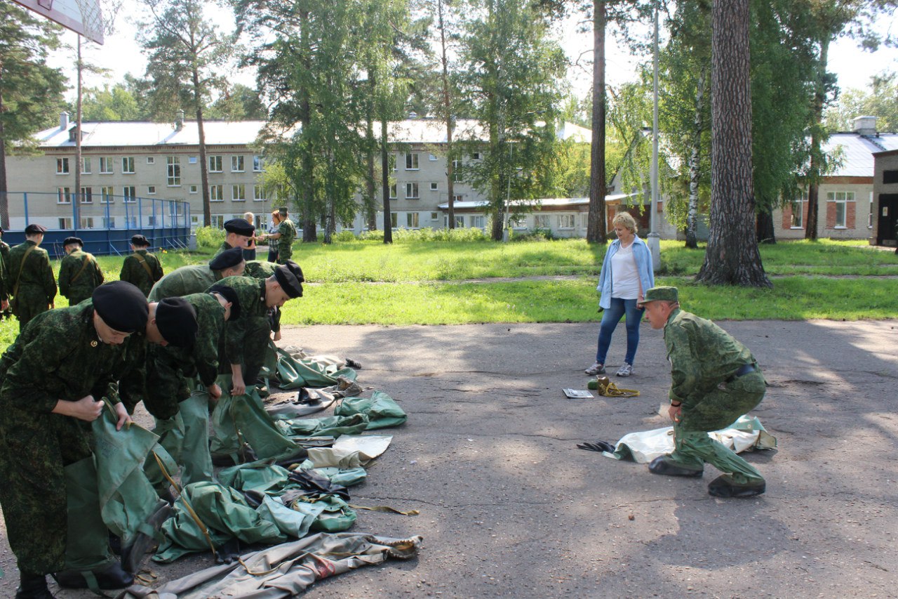 В Северском кадетском корпусе начались военно-полевые сборы В Северском кадетском корпусе начались военно-полевые сборы