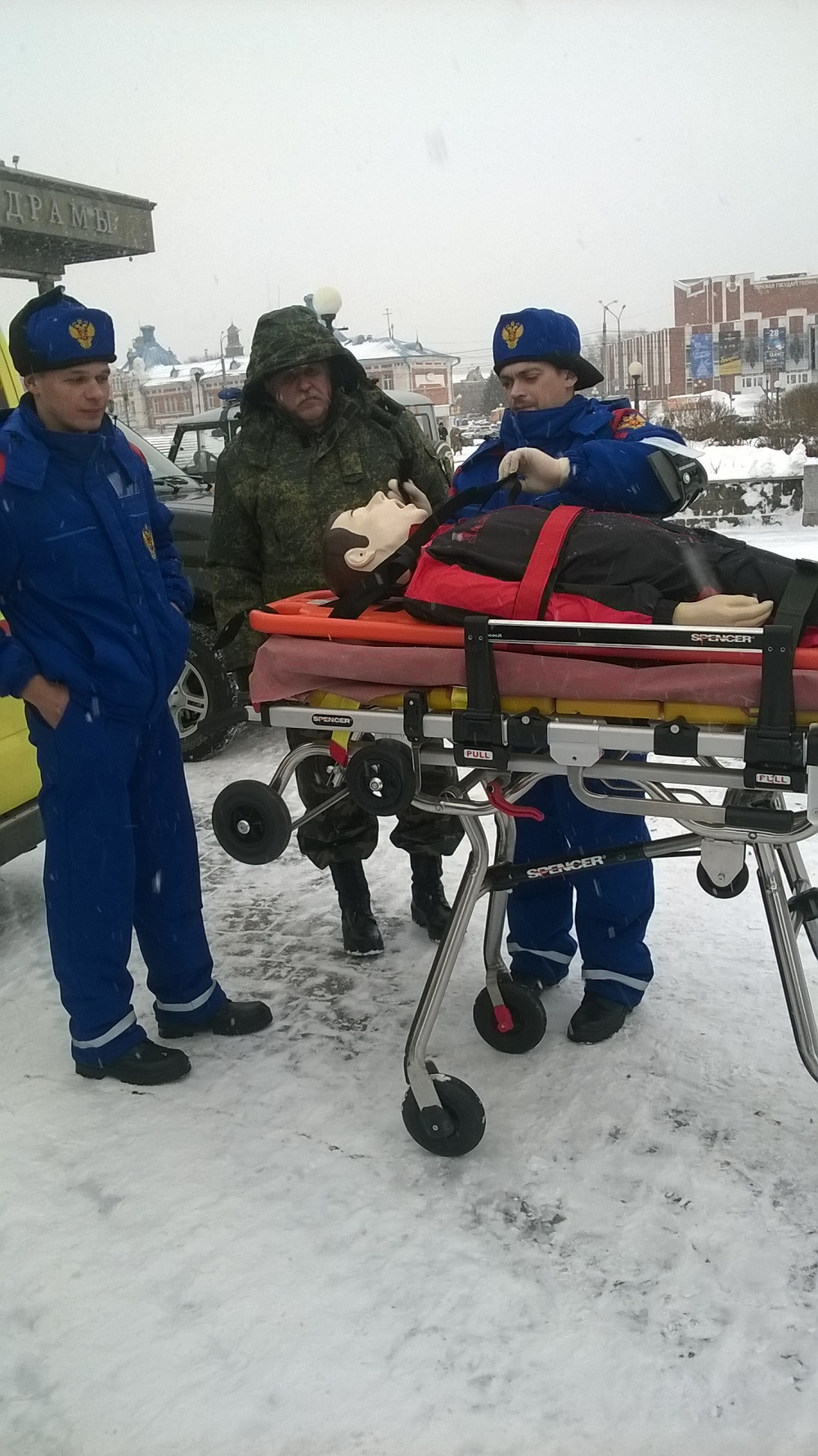 Мобильный отряд скорой помощи СибФНКЦ хорошо показал себя в областных учениях Мобильный отряд скорой помощи СибФНКЦ хорошо показал себя в областных учениях