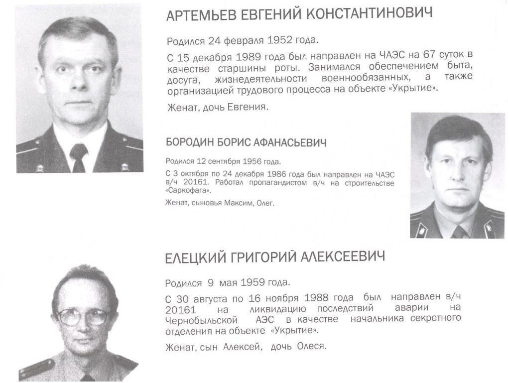 Сотрудники полиции вспоминают коллег, принимавших участие в ликвидации последствий катастрофы на Чернобыльской АЭС Сотрудники полиции вспоминают коллег, принимавших участие в ликвидации последствий катастрофы на Чернобыльской АЭС