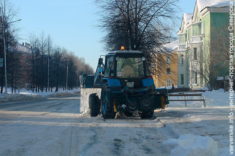 Северчане довольны дорожной обстановкой в городе в пятницу Северчане довольны дорожной обстановкой в городе в пятницу