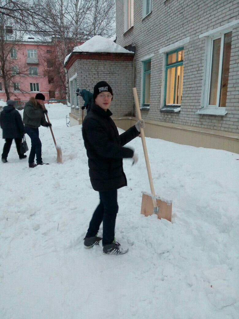 Отряды «Снежного десанта» вышли на улицы города Отряды «Снежного десанта» вышли на улицы города