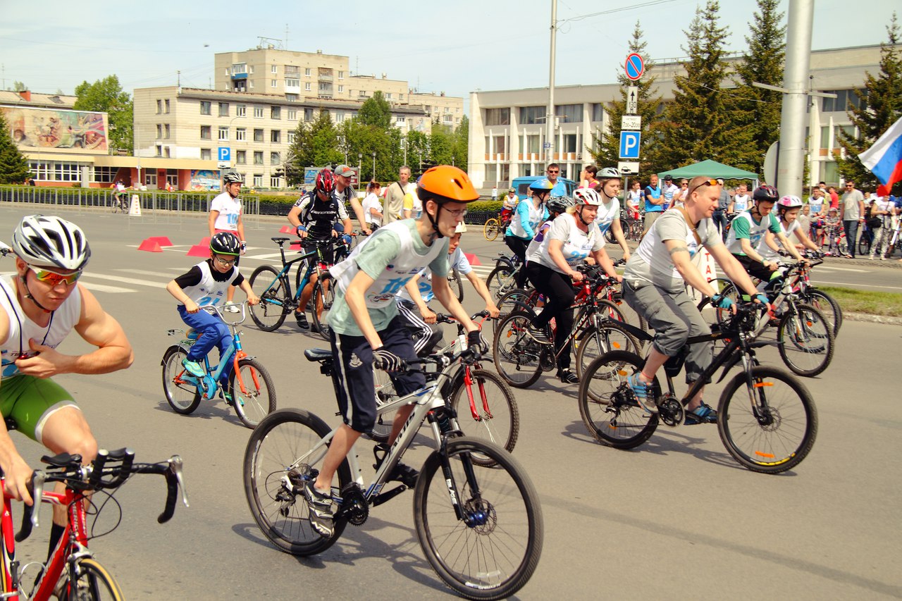 В городе прошел массовый велопробег В городе прошел массовый велопробег