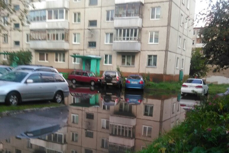 Когда ливневка не справляется Когда ливневка не справляется