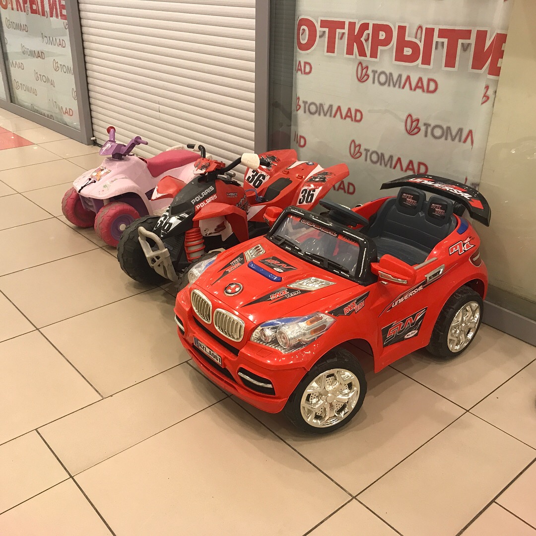 Детская площадка в ТЦ «Томлад» Детская площадка в ТЦ «Томлад»