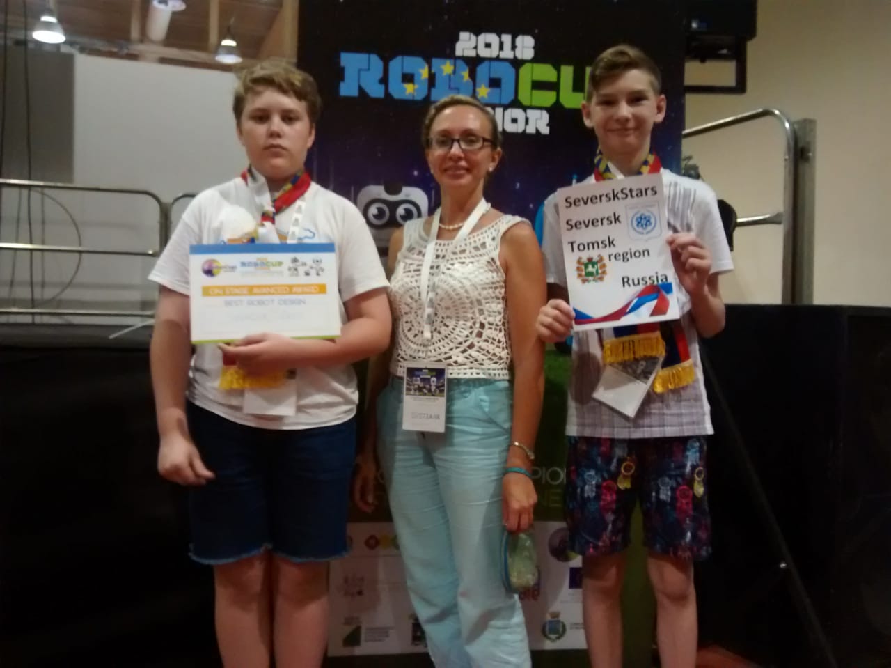 Северская команда «SeverskStars» стала победителем европейского чемпионата «RobocupJunior» Северская команда «SeverskStars» стала победителем европейского чемпионата «RobocupJunior»