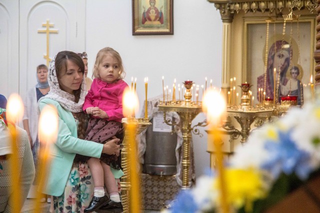 В храме Северска отметили престольный праздник В храме Северска отметили престольный праздник