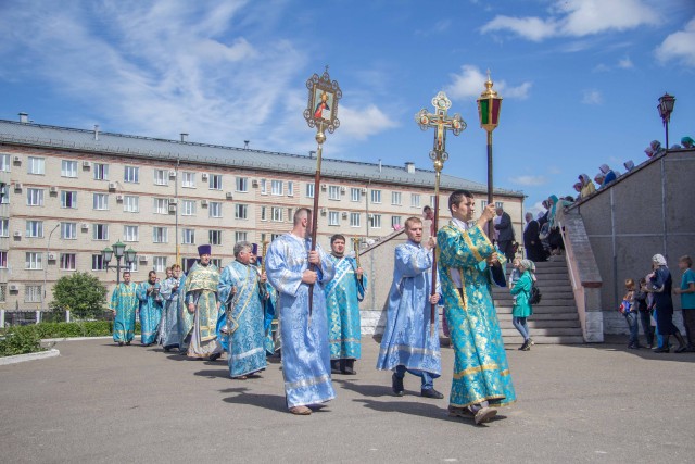 В храме Северска отметили престольный праздник В храме Северска отметили престольный праздник