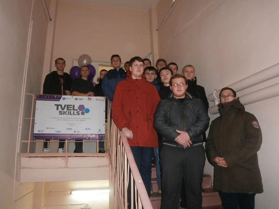 Студенты-механики посетили конкурсные площадки TVEL Skills Студенты-механики посетили конкурсные площадки TVEL Skills