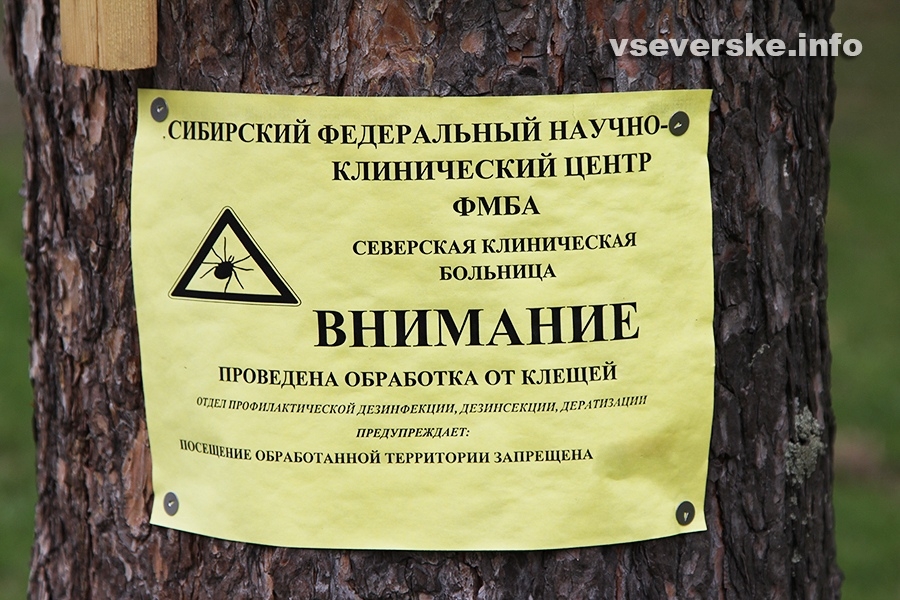 За прошлую неделю 153 жителя ЗАТО Северск пострадали от укусов клещей За прошлую неделю 153 жителя ЗАТО Северск пострадали от укусов клещей