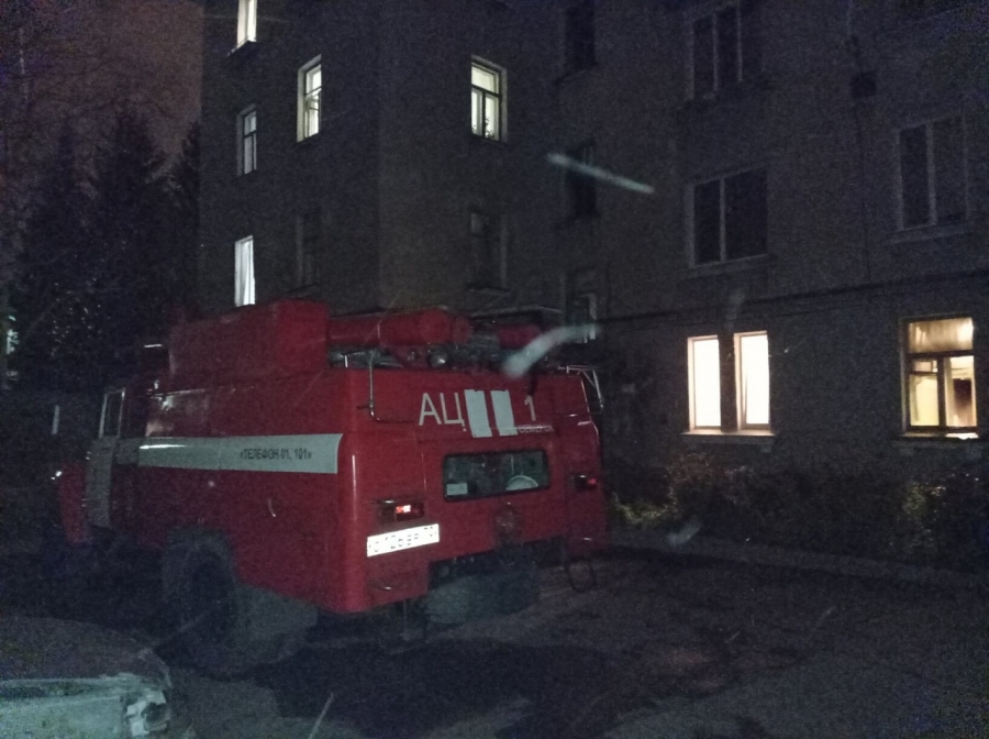 Подробности пожара на ул.Транспортной, 10 Подробности пожара на ул.Транспортной, 10