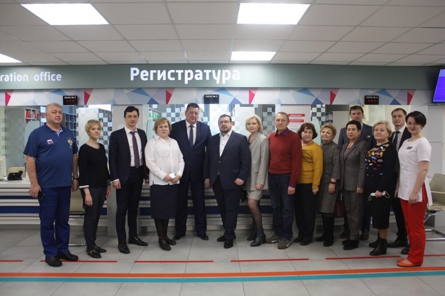 Сотрудники СибФНКЦ побывали в окружном медицинском центре ФМБА России по Сибирскому федеральному округу Сотрудники СибФНКЦ побывали в окружном медицинском центре ФМБА России по Сибирскому федеральному округу