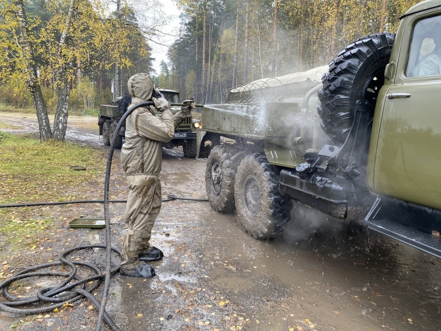 Рота РХБ защиты Северского соединения Росгвардии вернулась с полевого выхода Рота РХБ защиты Северского соединения Росгвардии вернулась с полевого выхода