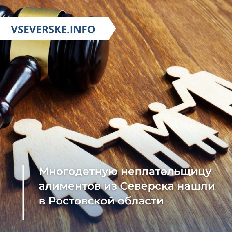 Многодетную неплательщицу алиментов из Северска нашли в Ростовской области Многодетную неплательщицу алиментов из Северска нашли в Ростовской области