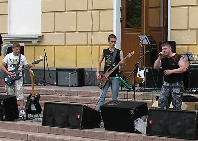 Black Rain - дебютное выступление Black Rain - дебютное выступление
