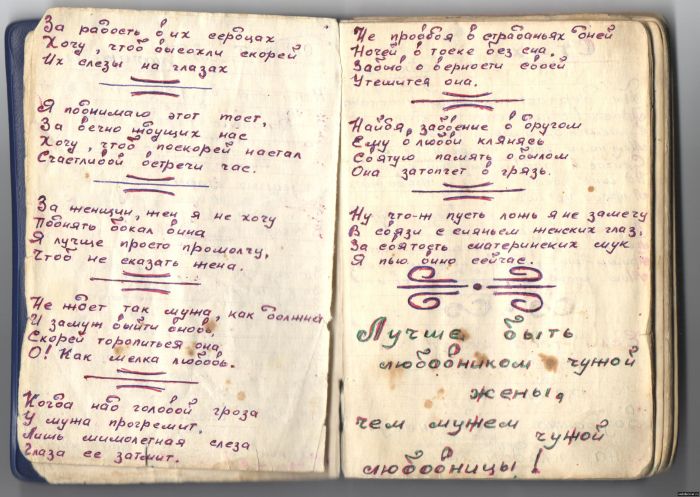 Записная книжка зэка Записная книжка зэка